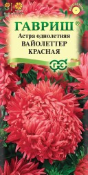 Астра Вайолеттер красная пионовидная (Гавриш)
