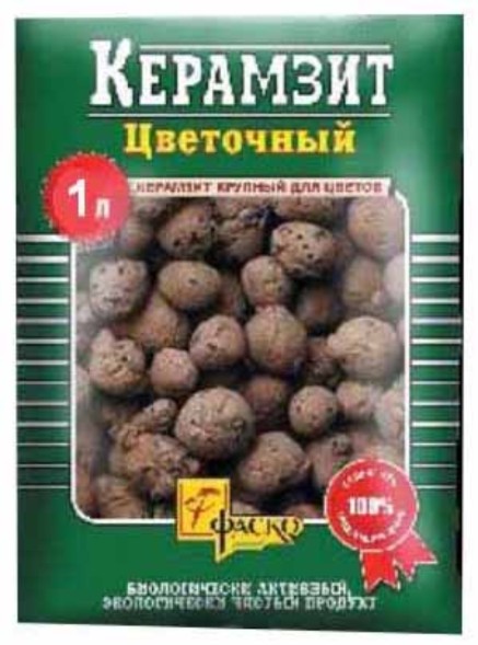  Дренаж керамзитный крупный , 1л (Фаско)