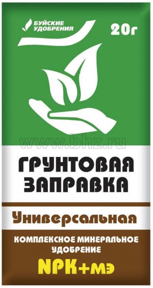  Удобрение Грунтовая заправка Универсальная 20 г