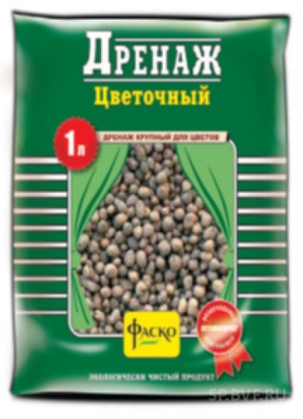  Дренаж керамзитный мелкий , 1л (Фаско)