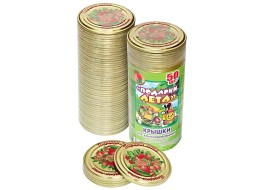 Крышка СКО 1-82 &amp;quot;Подарки лета&amp;quot; литографическая 2-х-цветная - 50 шт